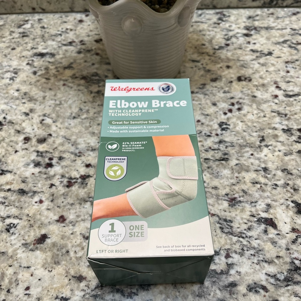 Walgreens Elbow Brace with Celdprene Technology - Cream